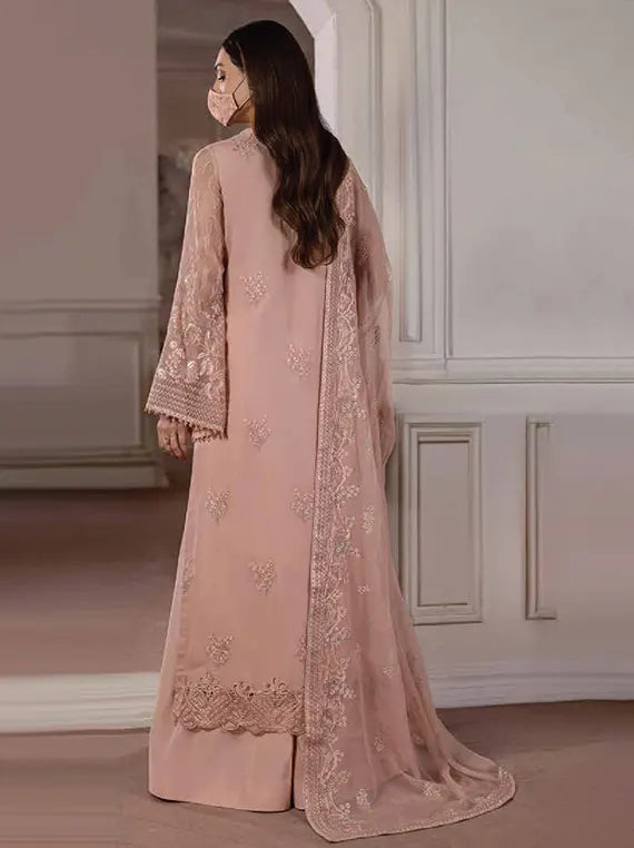 Parisa Safeera by Flossie Luxury Chiffon Unstitched Collection'26 | PA-08
