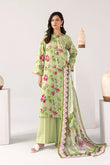 Petal Poetry - Printed Luxury Zeenat Pret(3Pcs)