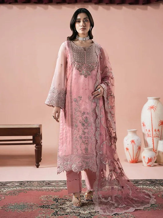 RANGEEN by Ramsha (PS-104) | Festive Organza Collection 2026 Vol-01