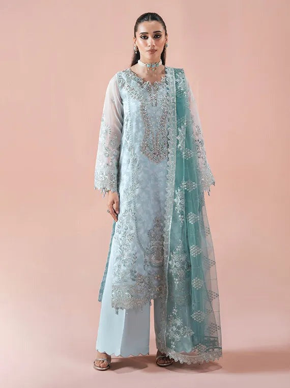 RANGEEN by Ramsha (PS-108) | Festive Organza Collection 2026 Vol-01