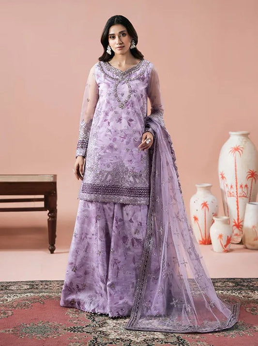 RANGEEN by Ramsha (PS-101) | Festive Organza Collection 2026 Vol-01