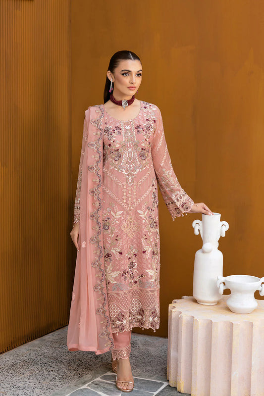 A-1005 | Ramsha Chevron Chiffon Collection Vol 10