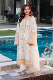 D-01 LILY - Rang Rasiya Carnation Embroidered Lawn Unstitched 3Pc Suit