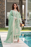 D-02 HIBA - Rang Rasiya Carnation Embroidered Lawn Unstitched 3Pc Suit