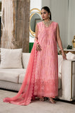 D-08 ZOEY - Rang Rasiya Carnation Embroidered Lawn Unstitched 3Pc Suit