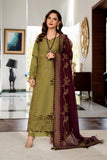 D-11 IRHA - Rang Rasiya Carnation Embroidered Lawn Unstitched 3Pc Suit