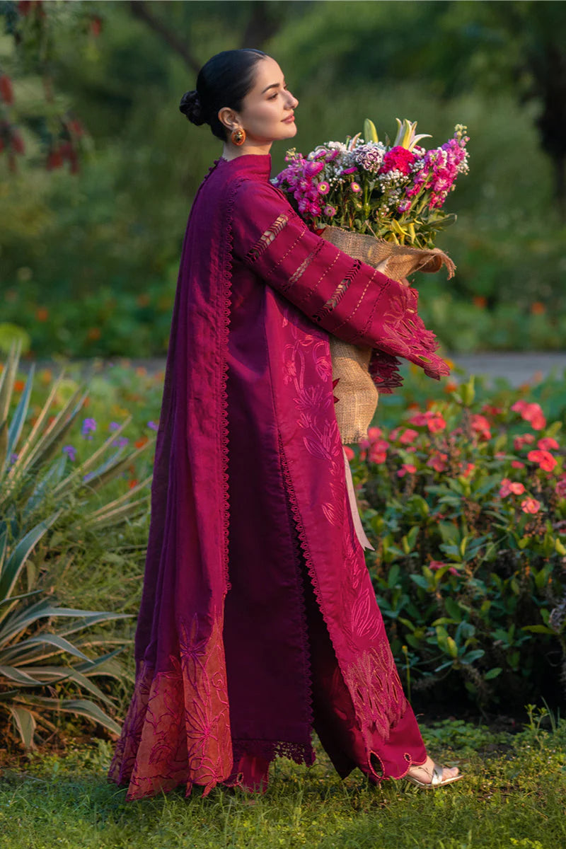 AYRA - Rang Rasiya Premium Embroidered Lawn Unstitched 3Pc Suit