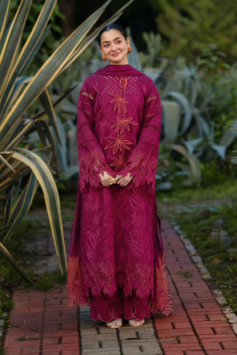 AYRA - Rang Rasiya Premium Embroidered Lawn Unstitched 3Pc Suit