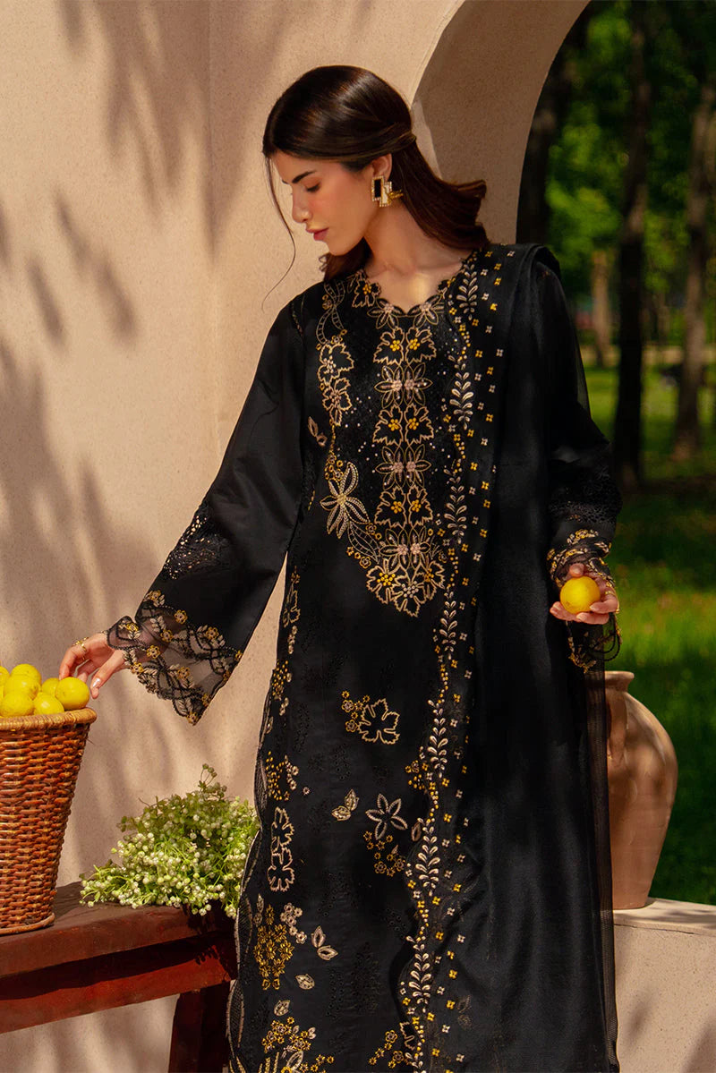 LAYL - Rang Rasiya Premium Embroidered Lawn Unstitched 3Pc Suit