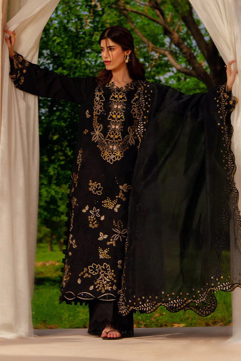 LAYL - Rang Rasiya Premium Embroidered Lawn Unstitched 3Pc Suit
