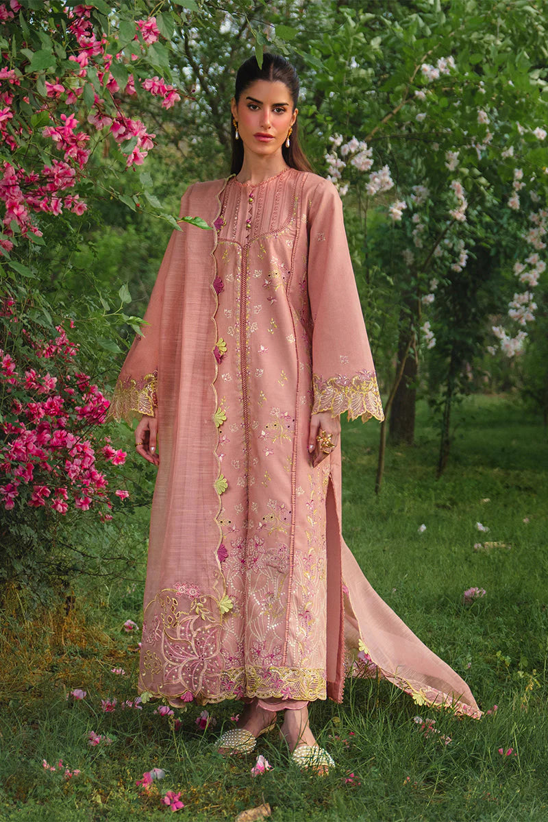 RANIA - Rang Rasiya Premium Embroidered Lawn Unstitched 3Pc Suit