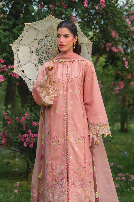 RANIA - Rang Rasiya Premium Embroidered Lawn Unstitched 3Pc Suit