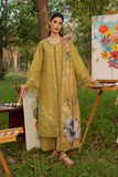 HAYA - Rang Rasiya Premium Embroidered Lawn Unstitched 3Pc Suit