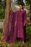 ZAHA - Rang Rasiya Premium Embroidered Lawn Unstitched 3Pc Suit