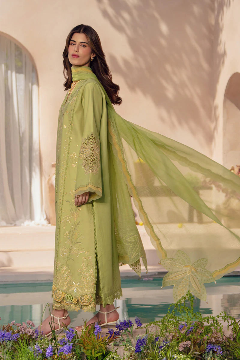 NADINE- Rang Rasiya Premium Embroidered Lawn Unstitched 3Pc Suit