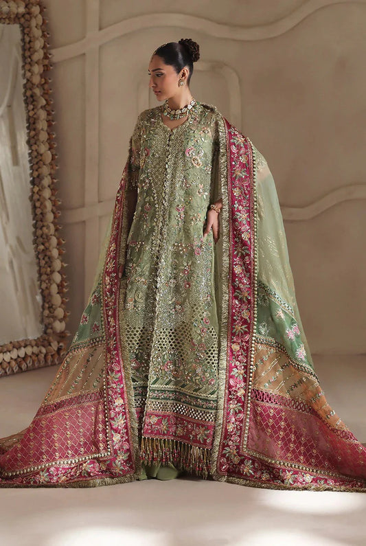 Maria B. Republic Womenswear – Lilianne Wedding '25 Edition: Éliane (3-Piece Luxury Organza)