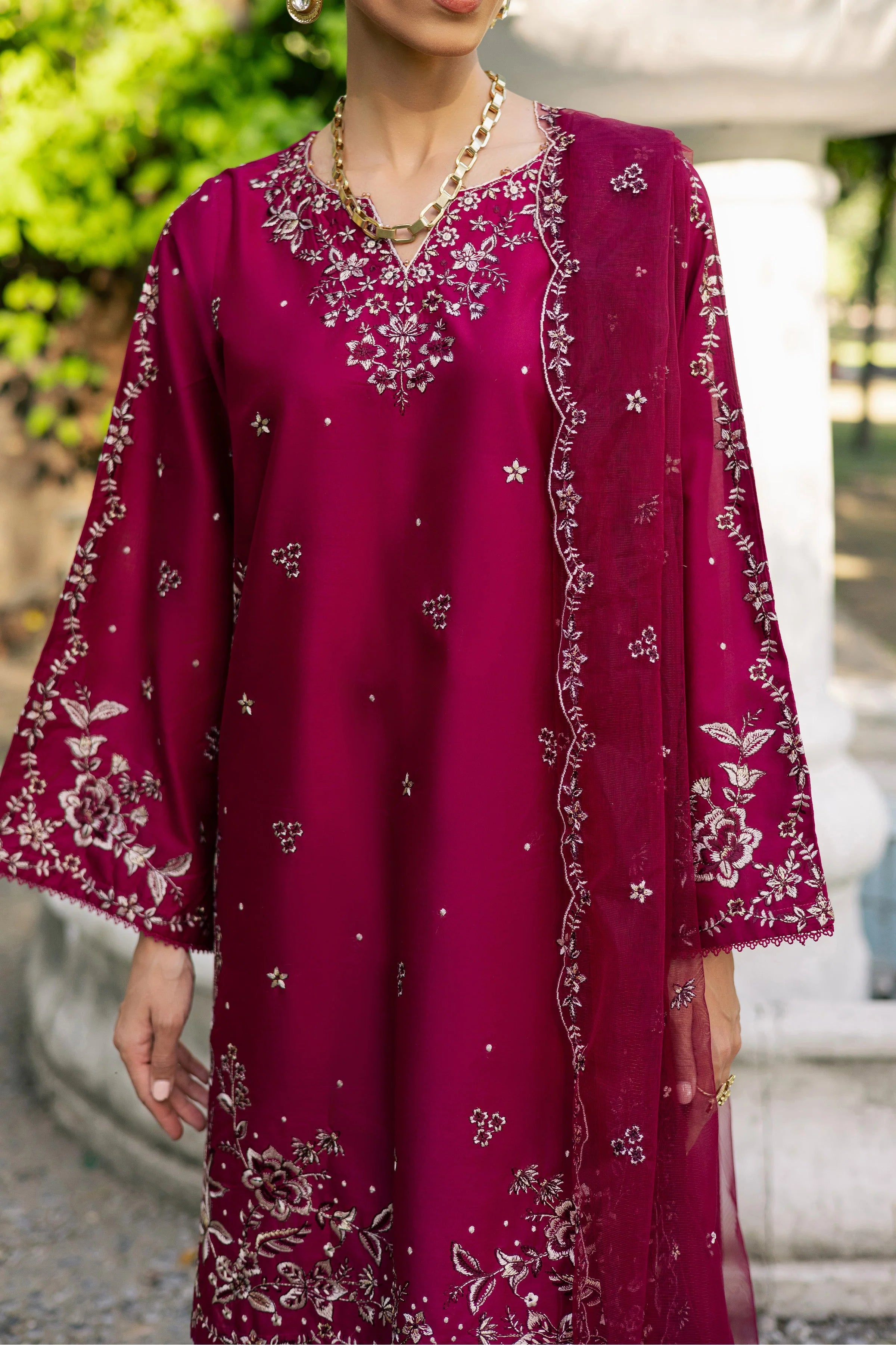 LUXURY PRET READY TO WEAR (3PC) - GULPOSH BY MISBAH