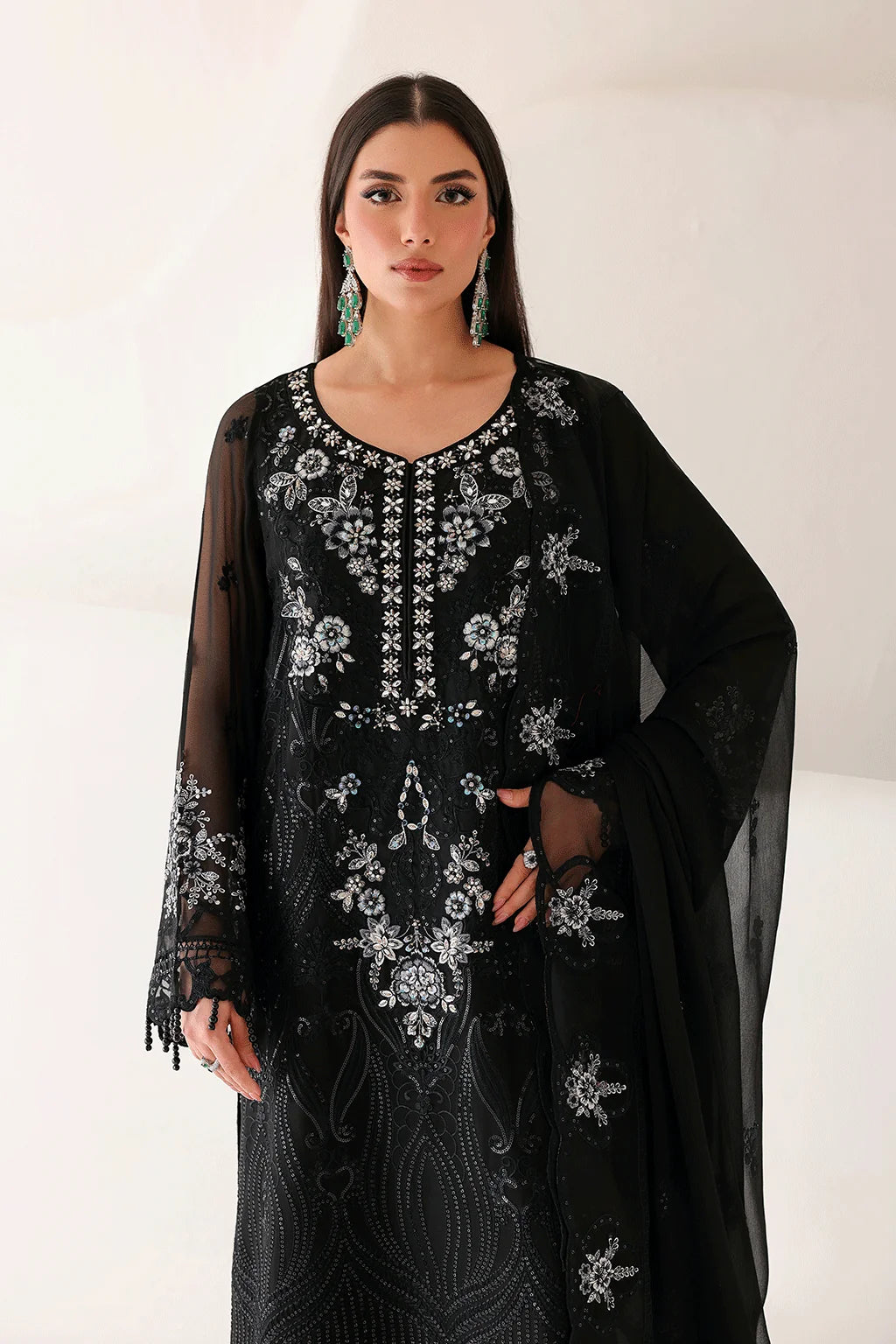 Satrangi By Ramsha Premium Unstitched Chiffon | ST-202
