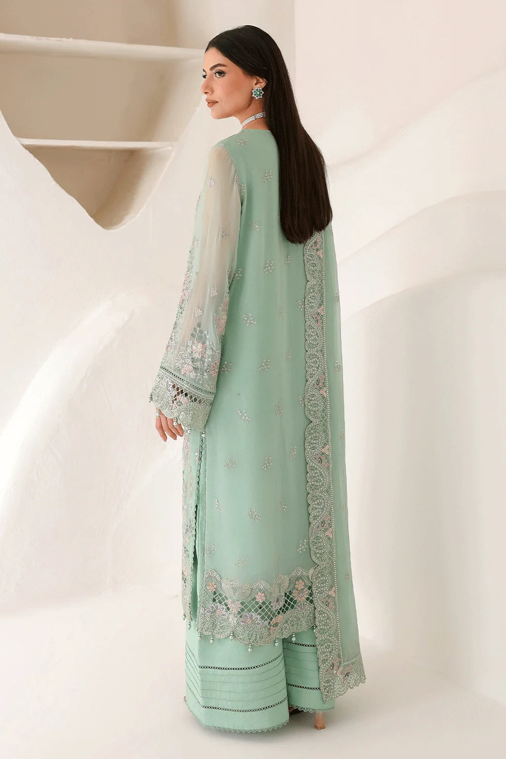 Satrangi By Ramsha Premium Unstitched Chiffon | ST-203