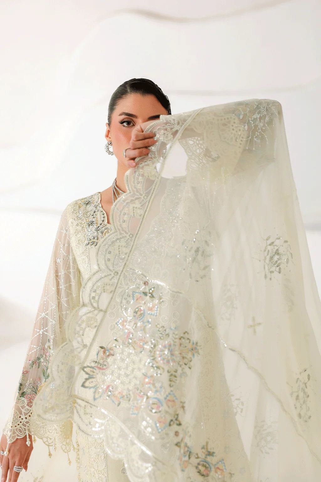 Satrangi By Ramsha Premium Unstitched Chiffon | ST-206