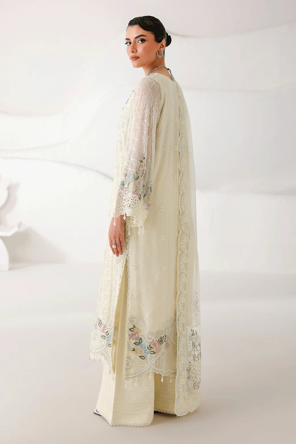 Satrangi By Ramsha Premium Unstitched Chiffon | ST-206