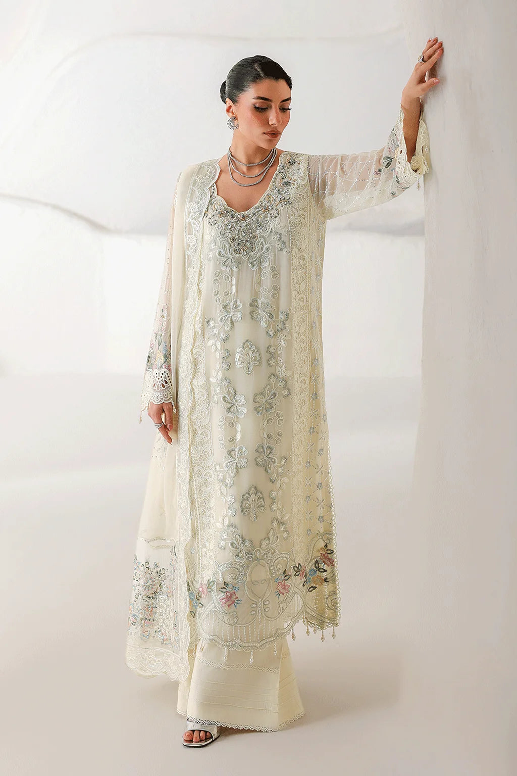 Satrangi By Ramsha Premium Unstitched Chiffon | ST-206