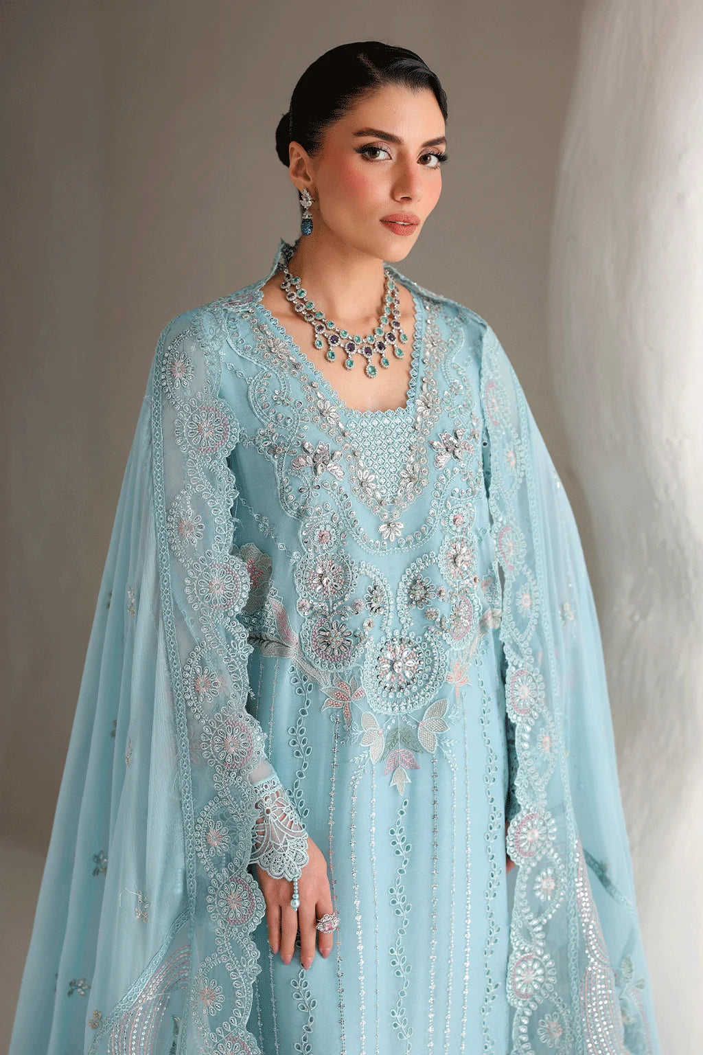 Satrangi By Ramsha Premium Unstitched Chiffon | ST-208