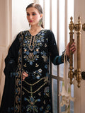 MAHNUR SG-011 | Embroidered Karandi 3-Piece Unstitched Winter Suit with Wool Shawl