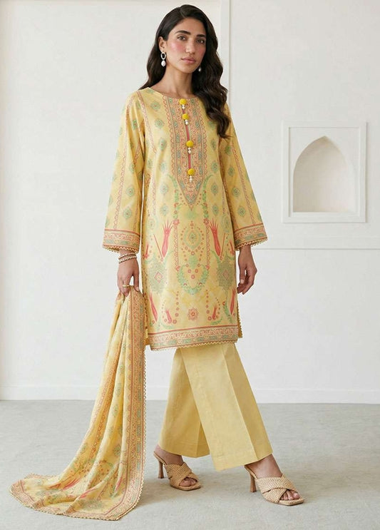Zellbury | Shirt Shalwar Dupatta - WUS26X30817
