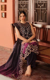 Asifa & Nabeel Siera LWC25-09 | 3-Piece Embroidered Unstitched Printed Viscose Winter Suit with Organza Detailing
