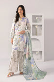 Soft Petal - Printed Luxury Zeenat Pret(3Pcs)