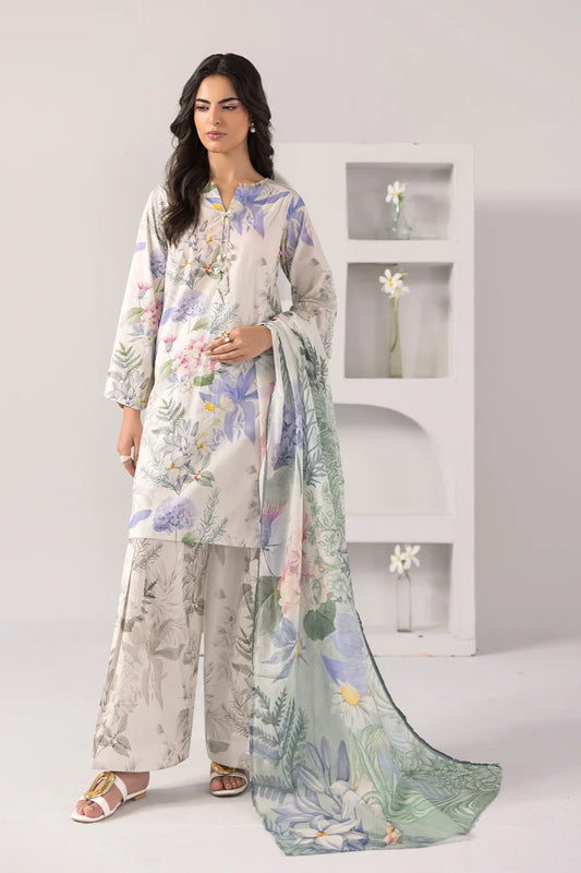 Soft Petal - Printed Luxury Zeenat Pret(3Pcs)