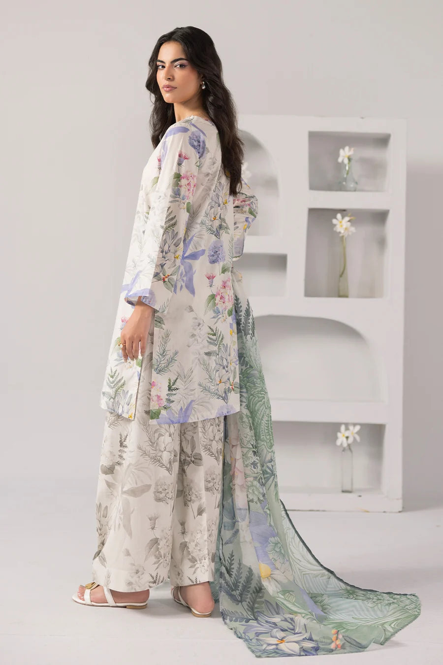 Soft Petal - Printed Luxury Zeenat Pret(3Pcs)