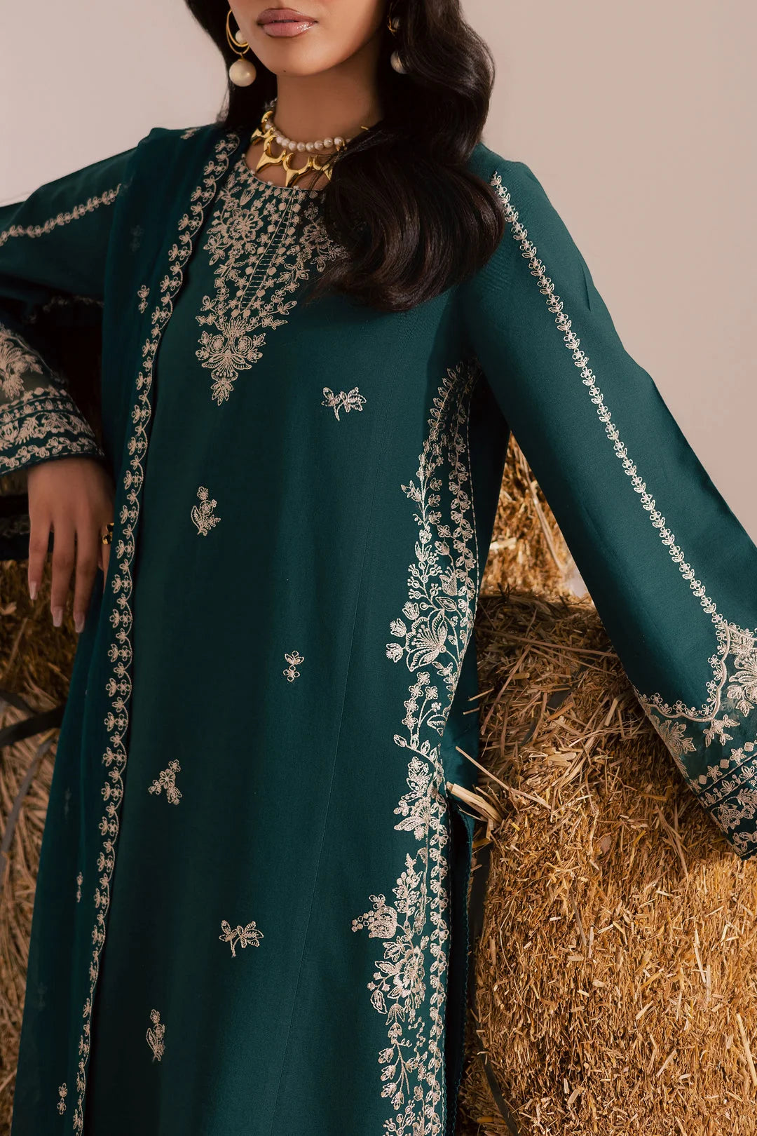 LUXURY PRET READY TO WEAR (3PC) - GULPOSH BY MISBAH