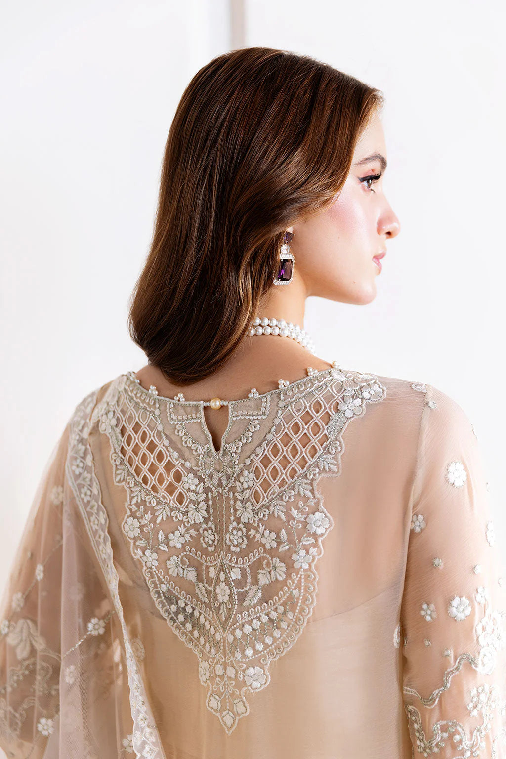 Ramsha Arzoo Luxury Chiffon Vol. 02 - Embroidered Unstitched 3 Piece Suit (U-201)