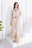 Ramsha Arzoo Luxury Chiffon Vol. 02 - Embroidered Unstitched 3 Piece Suit (U-201)