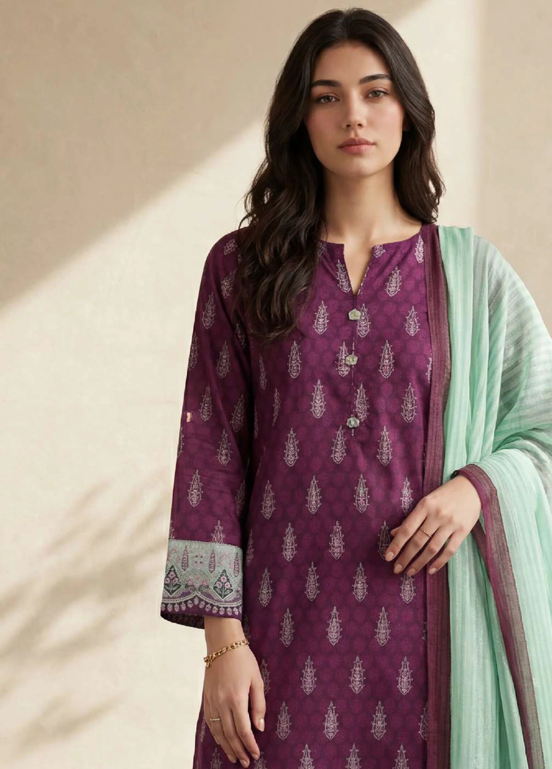 Zellbury Women Ready to Wear Printed Lawn 3 Piece Suit | ZB26RLC WPS2633184