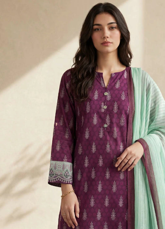 Zellbury Women Ready to Wear Printed Lawn 3 Piece Suit | ZB26RLC WPS2633184