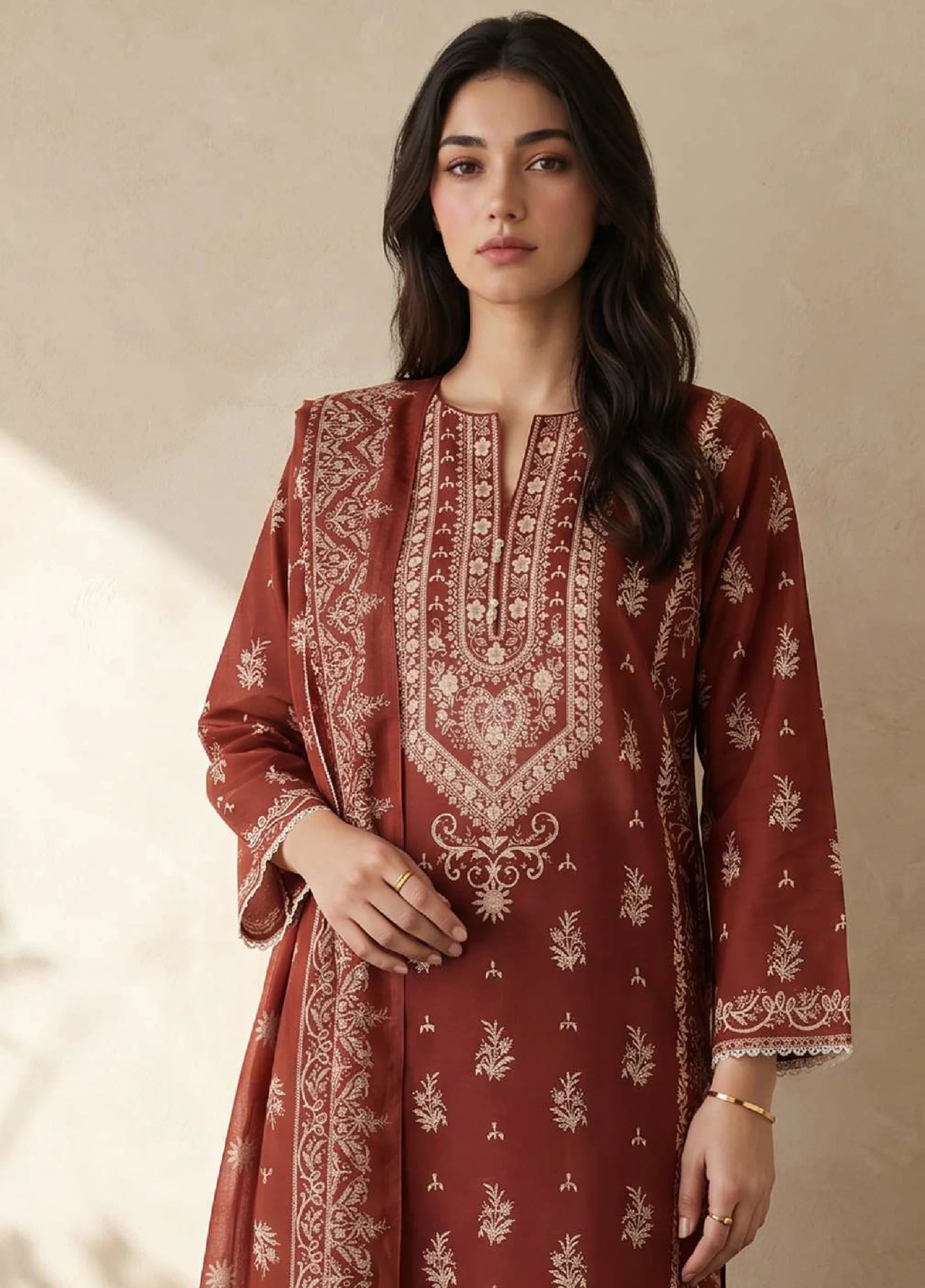 Zellbury Women Ready to Wear Printed Lawn 3 Piece Suit | ZB26RLC WPS2632491