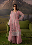 Divani by Daria Unstitched Embroidered Chiffon 4 Piece Suit | DA-118 1-PINK