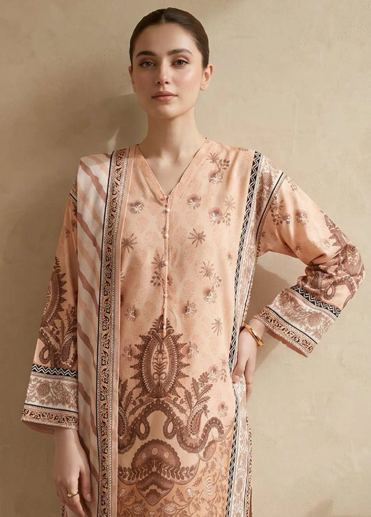 Zellbury Women Ready to Wear Printed Lawn 3 Piece Suit | ZB26RLC WPS2632696