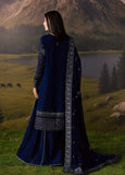 Divani by Daria Unstitched Embroidered Chiffon 4 Piece Suit | DA-120 3-BLUE