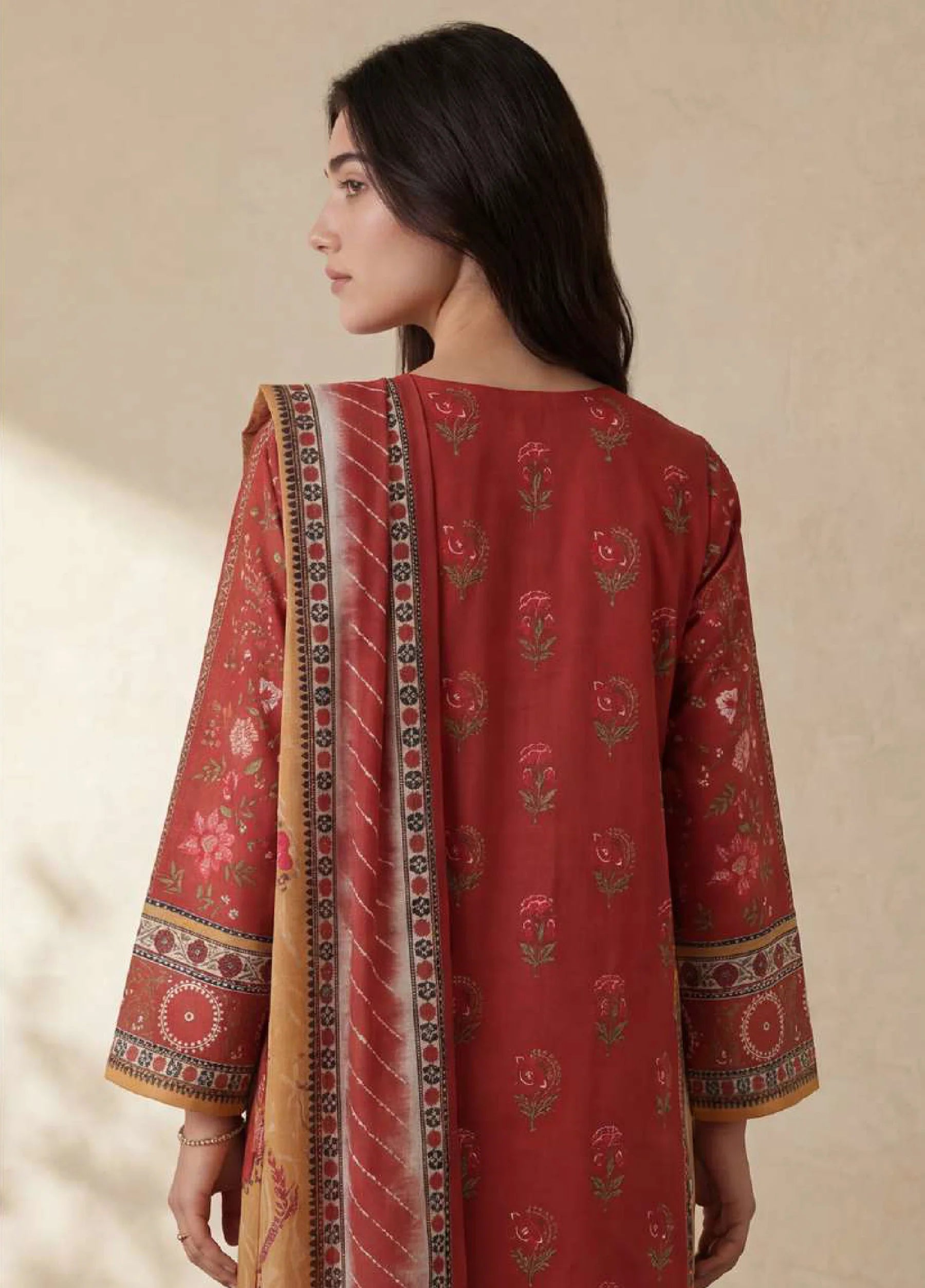 Zellbury Women Ready to Wear Printed Lawn 3 Piece Suit | ZB26RLC WPS2632693