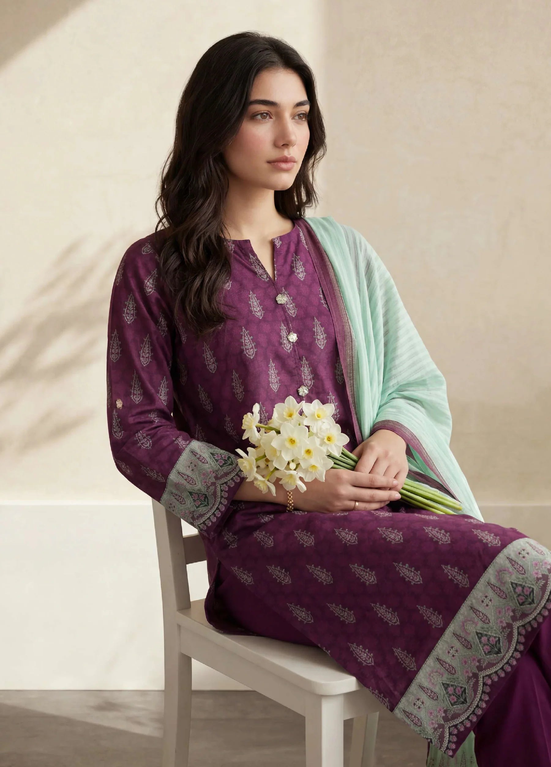 Zellbury Women Ready to Wear Printed Lawn 3 Piece Suit | ZB26RLC WPS2633184