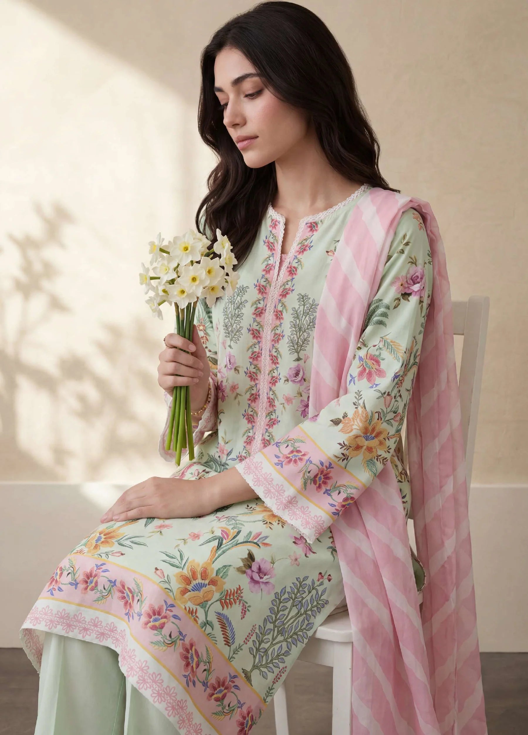 Zellbury Women Ready to Wear Printed Lawn 3 Piece Suit | ZB26RLC WPS2632702