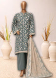 Bin-Saeed 3 Piece Printed Stitched Khaddar | KD-07