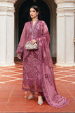 3 Piece Unstitched Embroidered Organza Suit - MARIA.B