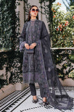 3 Piece Unstitched Embroidered Velvet Suit - MARIA.B