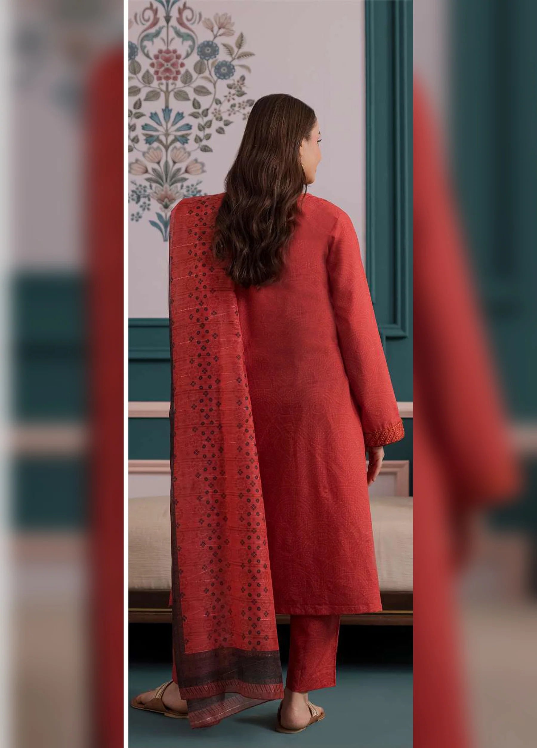 Zellbury Ready to Wear Kurta Dupatta Trouser - 3157 | S,M,L
