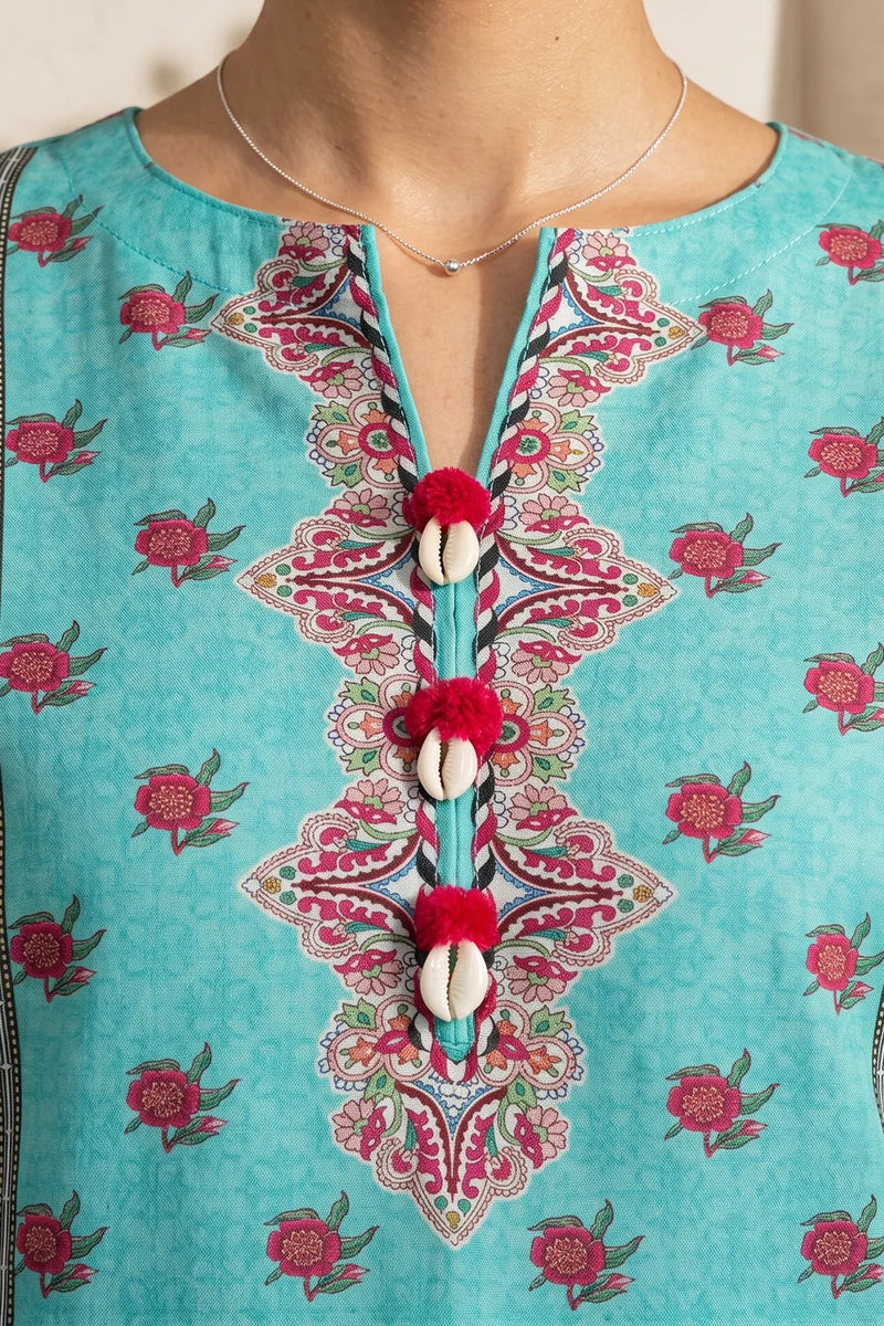 Zellbury Ready to Wear Kurta Dupatta Trouser - 2877 | S,M,L
